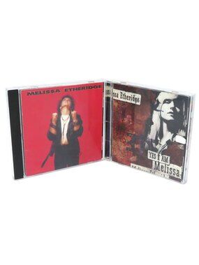 Lot of 2 Melissa Etheridge Music CDs Yes I Am & Melissa Etheridge Island Records